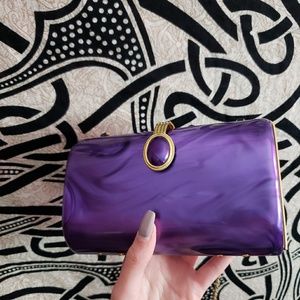 Purple purse